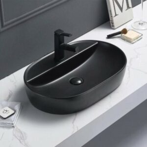 TEMA PURE BLACK MAT 60X40