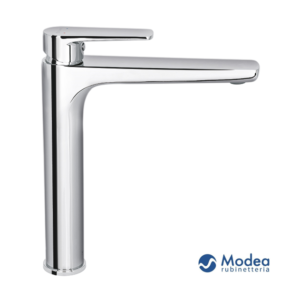 Μπαταρία μπάνιου MODEA OPTIMA chrome νιπτήρα ψηλή