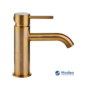 Μπαταρία μπάνιου MODEA ETNA MINIMAL Brushed Gold νιπτήρα