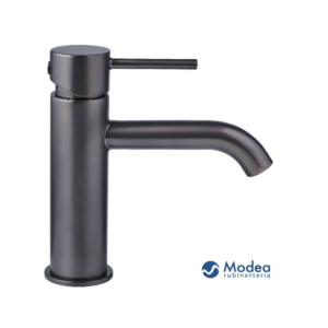 Μπαταρία μπάνιου MODEA ETNA MINIMAL Gun metal νιπτήρα