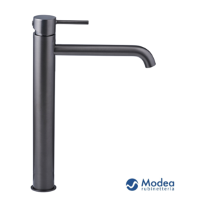 Μπαταρία μπάνιου MODEA ETNA MINIMAL Gun metal νιπτήρα ψηλή