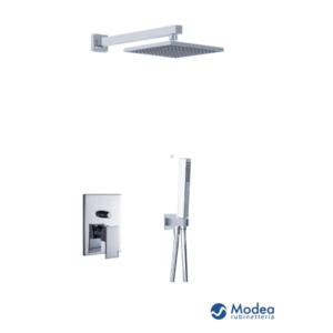 Σετ εντοιχισμού ντουζιέρας MODEA PIETRA chrome