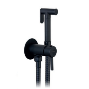 Σετ υγιεινής εντοιχισμού VIOSPIRAL Black matt