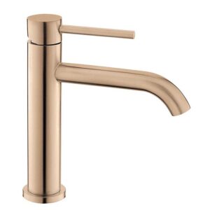 Μπαταρία μπάνιου ARTEMIS ROSE GOLD Inox νιπτήρα