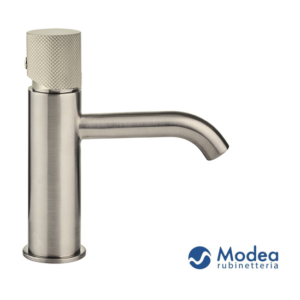 Μπαταρία μπάνιου MODEA ETNA MINIMAL DECO Brushed nickel νιπτήρα