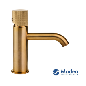 Μπαταρία μπάνιου MODEA ETNA MINIMAL DECO brushed gold νιπτήρα