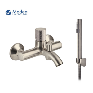 Μπαταρία μπάνιου MODEA ETNA MINIMAL DECO Brushed nickel