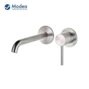 Εντοιχισμένη μπαταρία νιπτήρα MODEA ETNA MINIMAL STAINLESS STEEL 316L