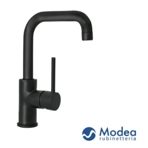 Μπαταρία μπάνιου MODEA ETNA Νιπτήρα ψηλή Black matt