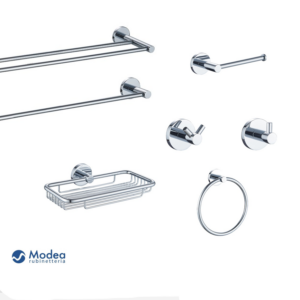 Σειρά αξεσουάρ μπάνιου MODEA ECHO chrome