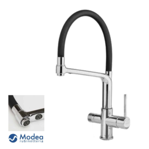 Μπαταρία πάγκου MODEA LINE 3 WAYS με εύκαμπτο μαύρο ρουξούνι