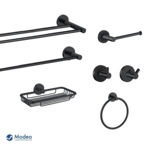 Σειρά αξεσουάρ μπάνιου MODEA ECHO Black matt