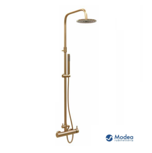 Στήλη ντούζ με μπαταρία MODEA ARTEMISIA Brushed gold